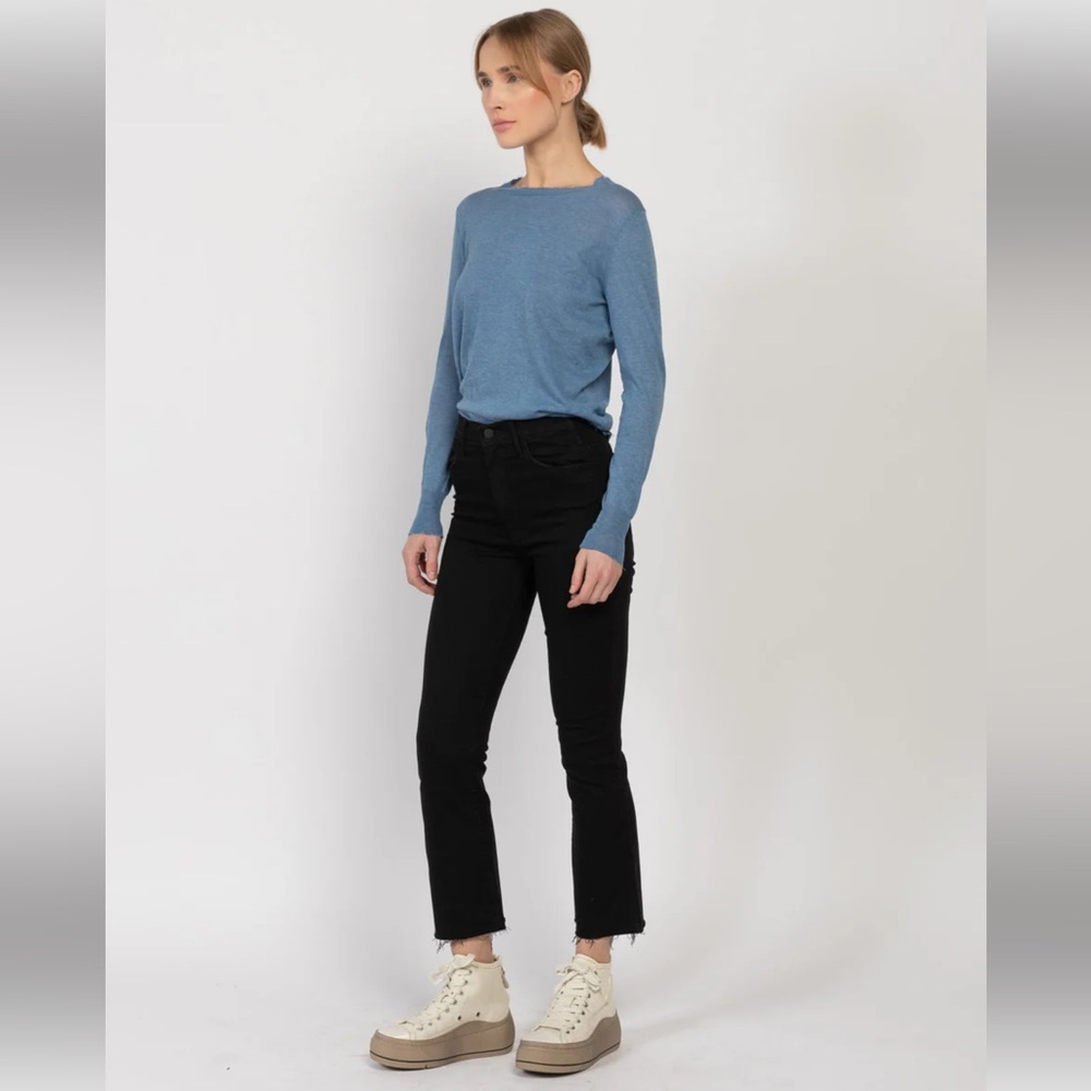 Mother Hustler Ankle Fray Jeans